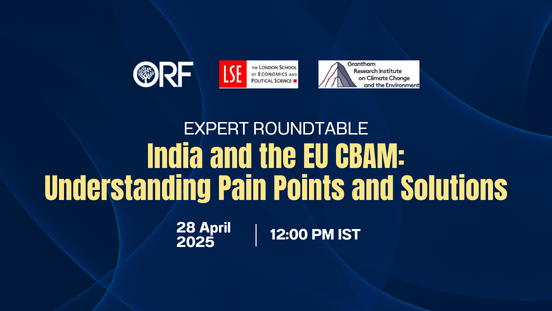 Expert Roundtable. India and the EU CBAM: Understanding pain points and solutions